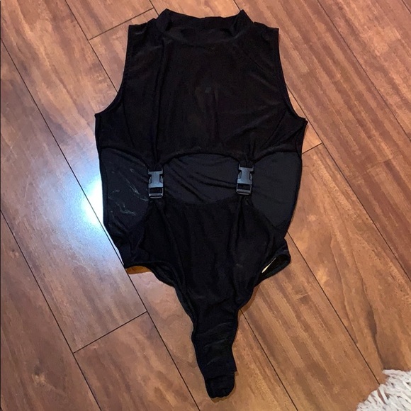 Missguided Tops - NWT Missguided Buckle Bodysuit